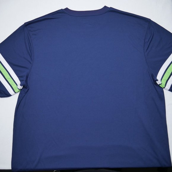 Seattle Seahawks Mens Size 2XL Dri-Fit Shirt NFL Throwback Jersey DK Metcalf NWT - Picture 3 of 8
